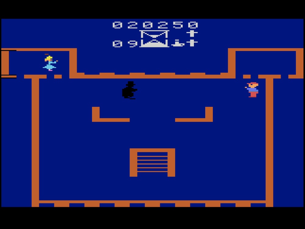 Gameplay of Ghost Manor for Atari 2600
